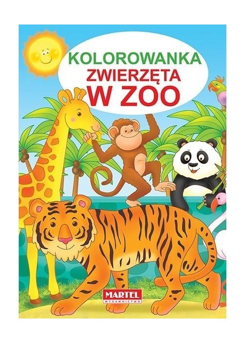 Kolorowanka. Zwierzęta w ZOO