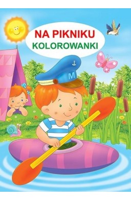 Kolorowanka - Na pikniku