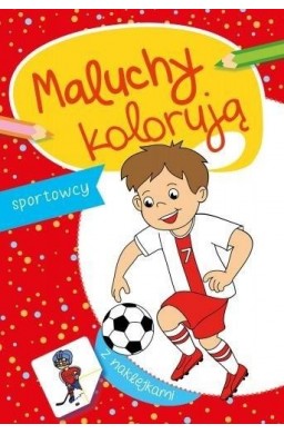 Maluchy kolorują. Sportowcy