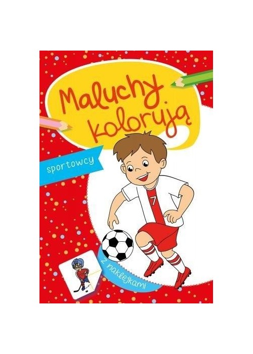 Maluchy kolorują. Sportowcy