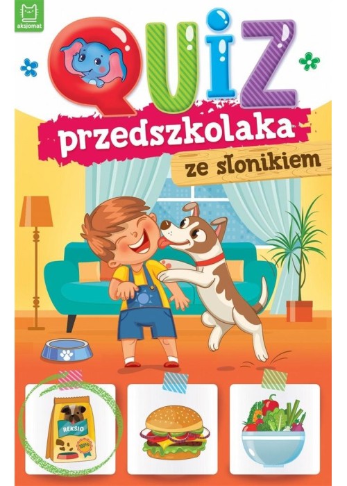 Quiz przedszkolaka ze słonikiem