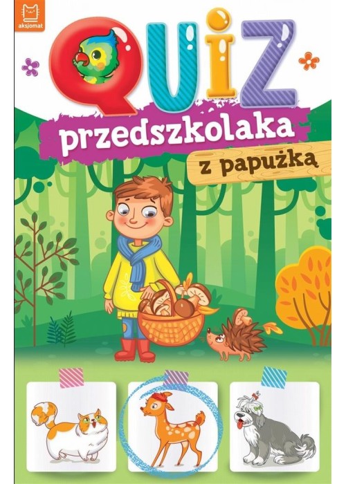 Quiz przedszkolaka z papużką