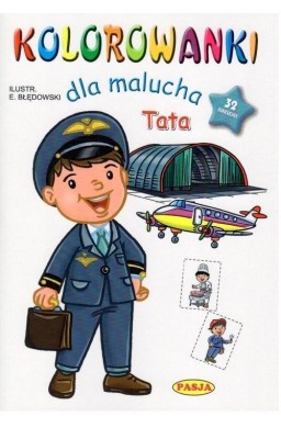 Kolorowanki dla malucha. Tata