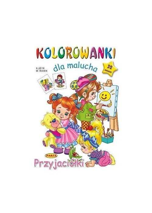 Kolorowanka dla malucha. Przyjaciółki