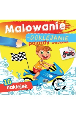 Malowanie-doklejanie. Pojazdy wyścigowe