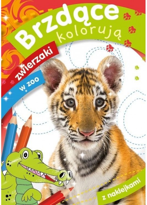 Brzdące kolorują. Zwierzaki w zoo