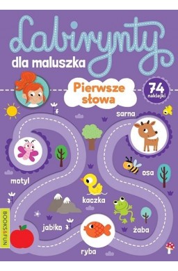 Labirynty dla maluszka. Pierwsze slowa