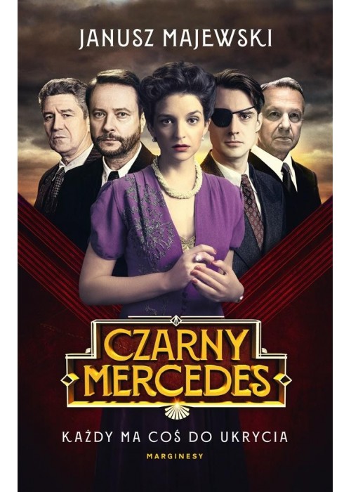 Czarny mercedes okł. filmowa