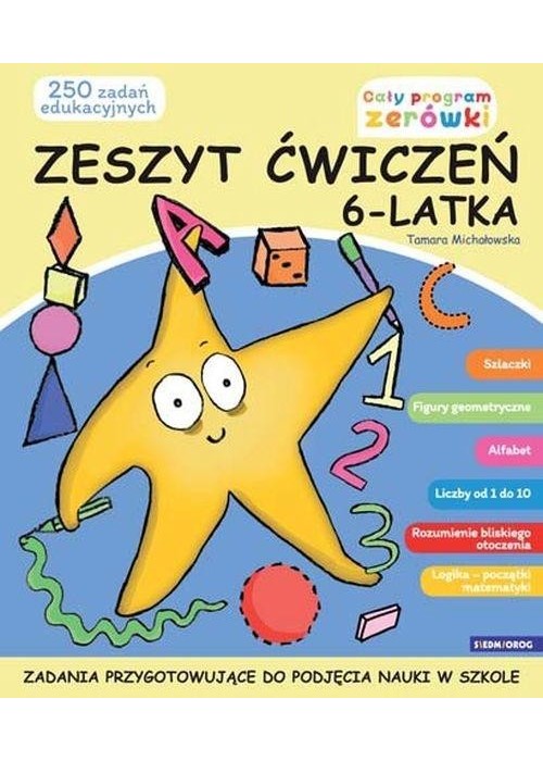 Zeszyt ćwiczeń 6-latka