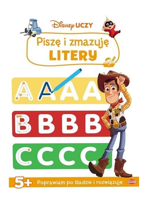 Disney uczy. Piszę i zmazuję litery