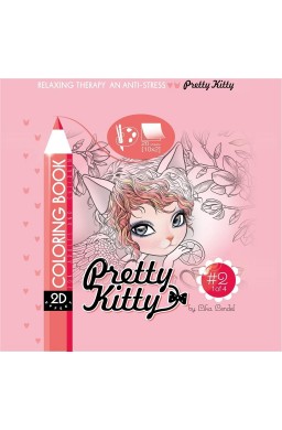 Kolorowanka antystresowa 200x200 Pretty Kitty 2