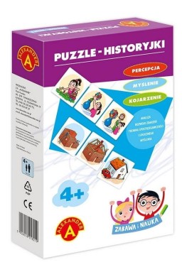 Zabawa i Nauka - Puzzle Historyjki ALEX