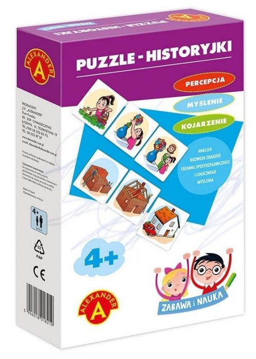 Zabawa i Nauka - Puzzle Historyjki ALEX