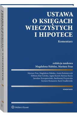 Ustawa o księgach wieczystych i hipotece