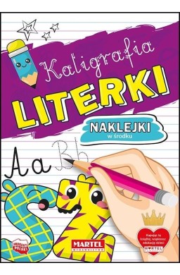 Kaligrafia. Literki z naklejkami