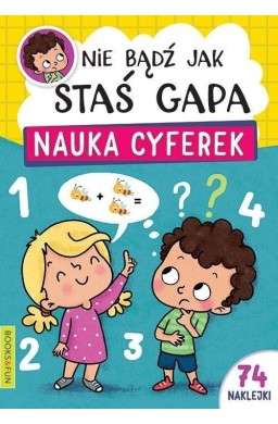 Staś Gapa. Nauka cyferek