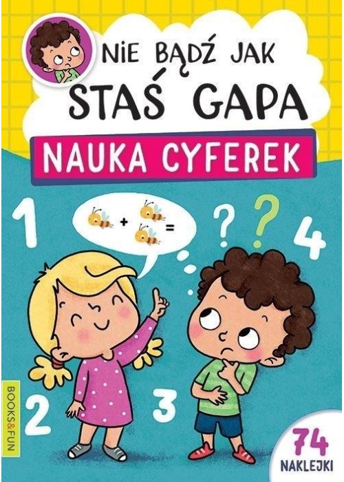 Staś Gapa. Nauka cyferek