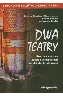 Dwa teatry. Studia z zakresu teorii...