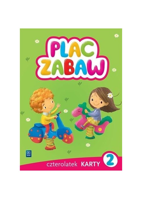 Plac zabaw. Czterolatek Karty Pracy cz.2 WSiP