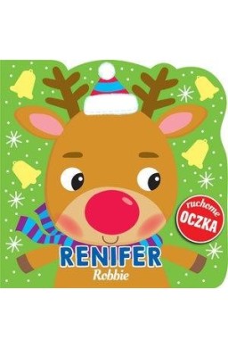 Renifer Robbie. Ruchome oczka