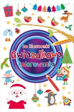 Gwiazdkowa kolorowanka do kieszonki