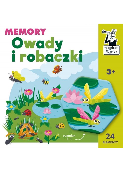 Kapitan Nauka. Owady i robaczki. Memory