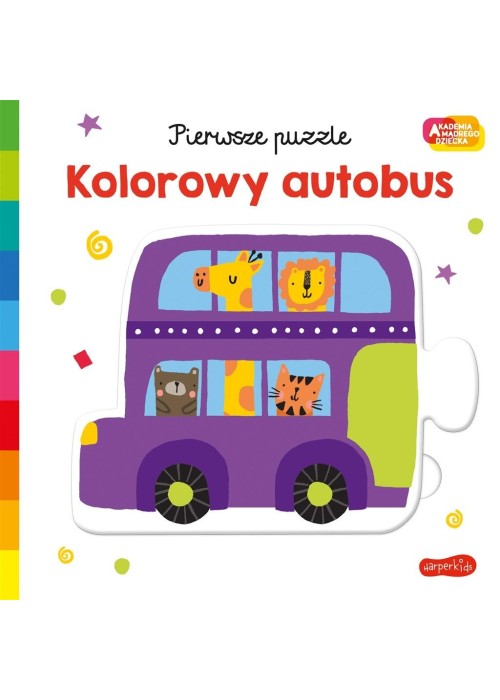 Akademia mądrego dziecka. Kolorowy autobus