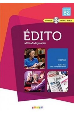 Edito Nouveau B2 Podręcznik z płytą CD i DVD