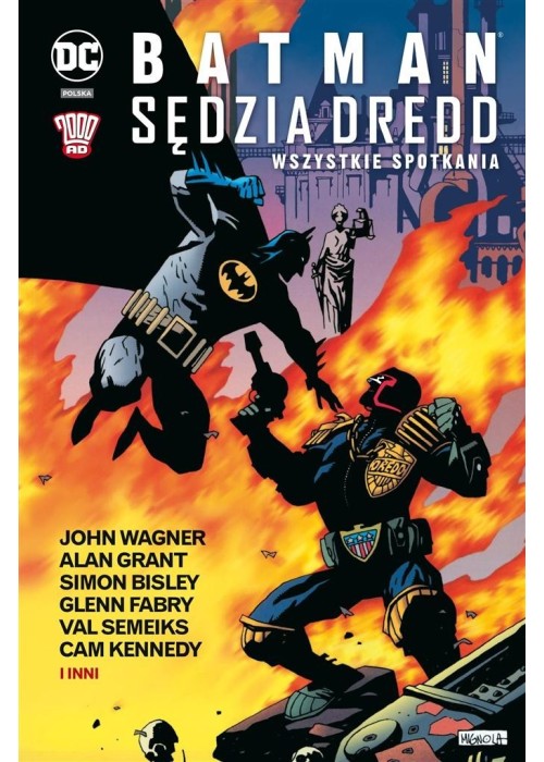 DC DELUXE Batman Sędzia Dredd Wszystkie spotkania