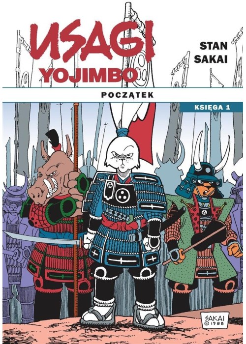 Usagi Yojimbo. Początek. Księga 1