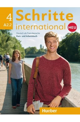 Schritte international Neu 4 KB+AB+CD PL HUEBER