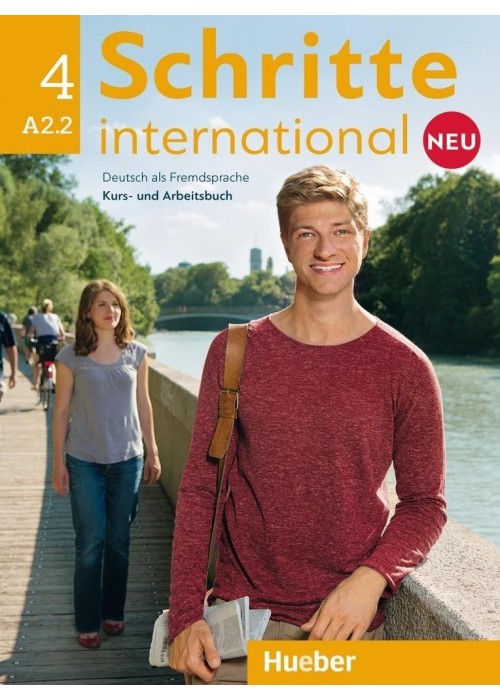 Schritte international Neu 4 KB+AB+CD PL HUEBER