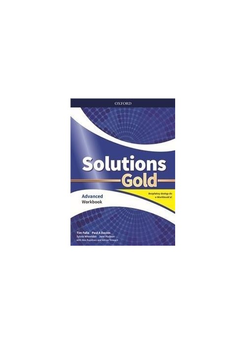 Solutions Gold Advanced WB + e-book OXFORD