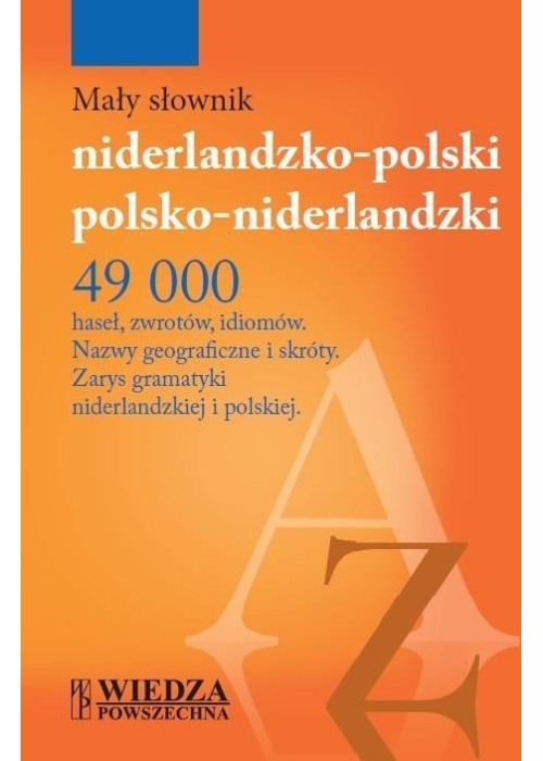 Mały słownik niderlandzko-polski, pol-niderlandzki