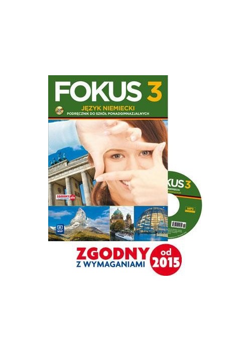 Fokus j. niem. podr PG ZP cz.3 + CD w.2016 WSiP