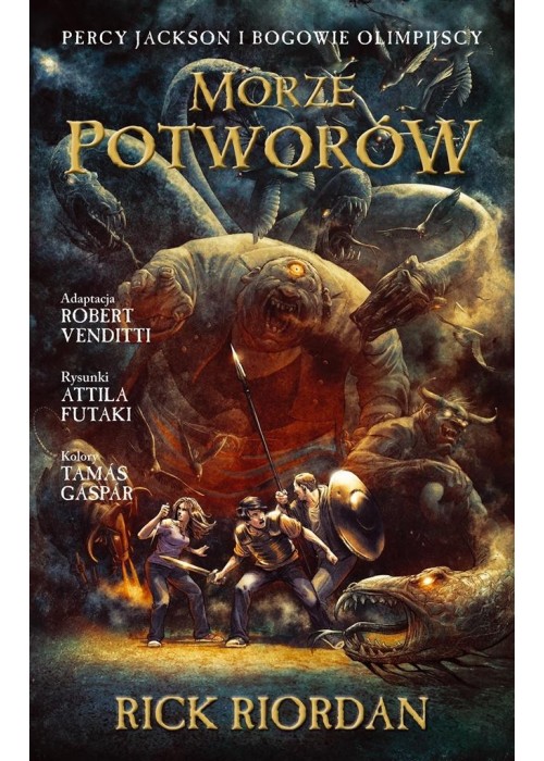 Percy Jackson i bogowie. Morze potworów. Komiks