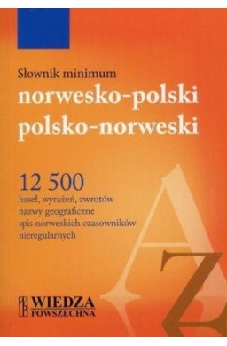 Słownik minimum norwesko-polski, polsko-norweski