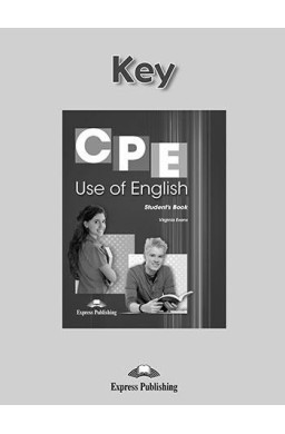 CPE Use of English. Answer Key