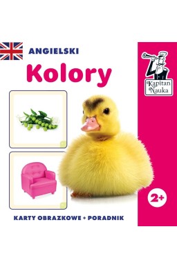 Kapitan Nauka Ang. Kolory. Karty obraz.+ poradnik