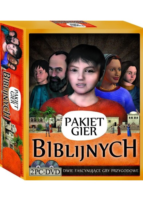 Pakiet gier biblijnych (2 DVD)