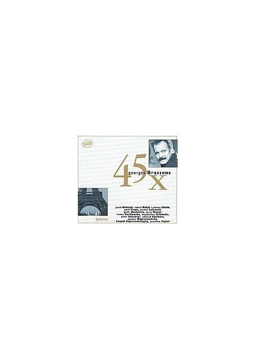 45 x Geroge Brassens, CD