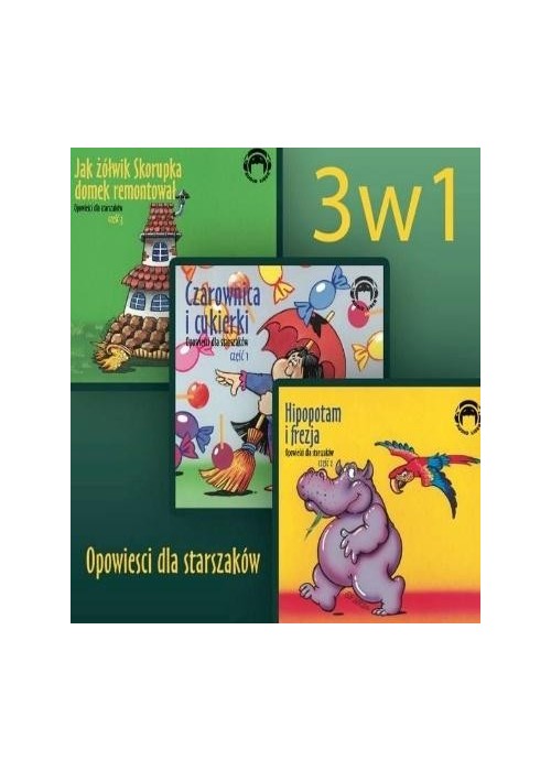 3w1 Opowieści dla starszaków Audiobook