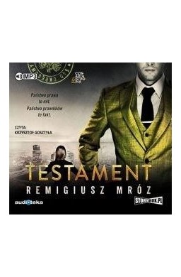 Testament audiobook wyd.2018