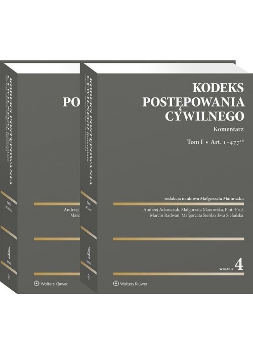 Kodeks postępowania cywilnego. Komentarz