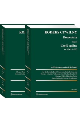 Kodeks cywilny T.1-2 Część ogólna