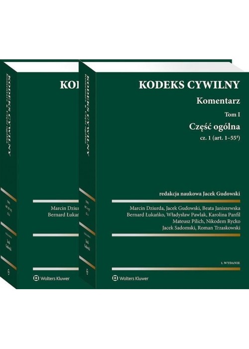 Kodeks cywilny T.1-2 Część ogólna