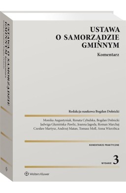 Ustawa o samorządzie gminnym. Komentarz