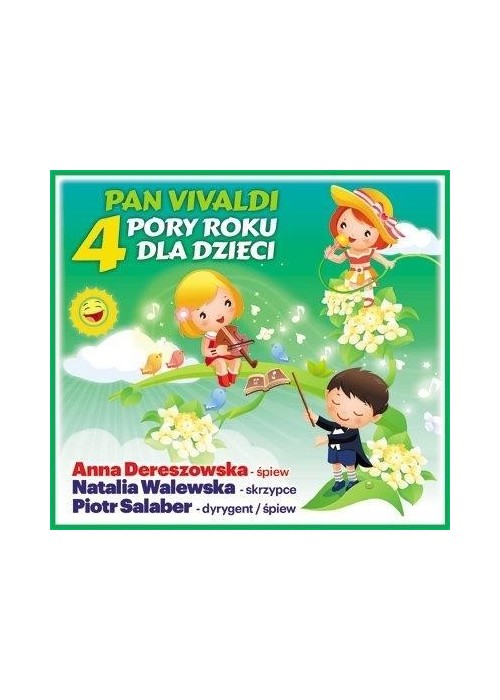 Pan Vivaldi - Cztery Pory Roku dla dzieci CD