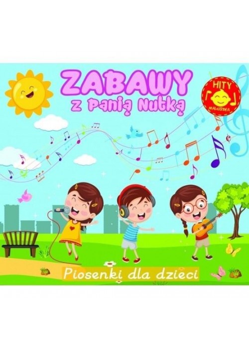 Zabawy z Panią Nutką. Piosenki dla dzieci CD