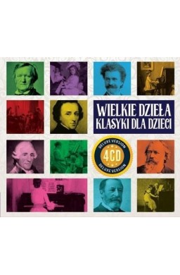 Wielkie Dzieła klasyki dla dzieci (4CD)